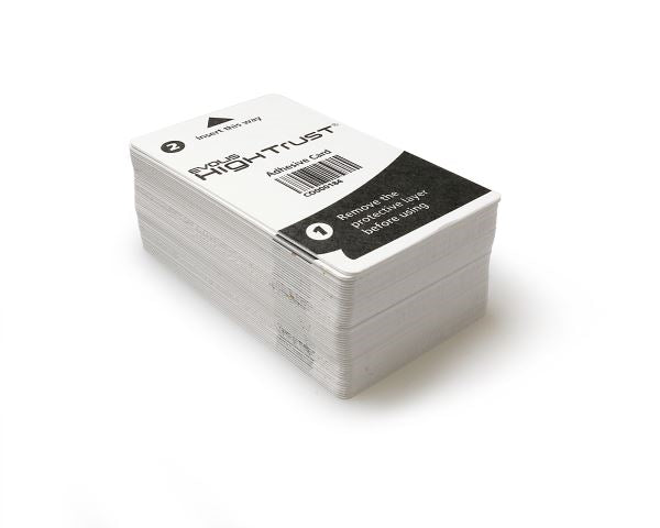 EVOLIS ACL003 ADHESIVE CLEANING CARDS (PACK OF 50)